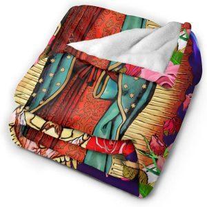 Our Lady Of Virgin Mary Christian Quilt Blanket Christian Blanket Gift For Believers 4 nugkcr.jpg