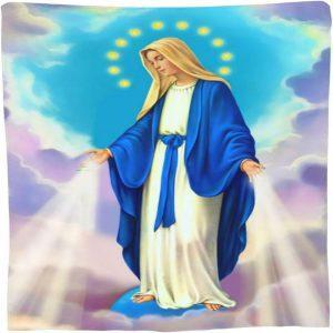 Our Lady of Miraculous Medal Christian Quilt…