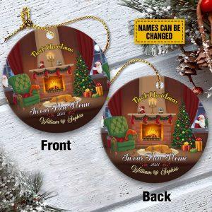 Personalised Christmas Ornament First Christmas In our New Home Ceramic Ornament Christmas Ornaments 2023 3 jsc8ls.jpg