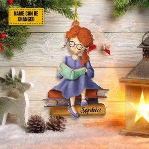 Personalised Christmas Ornament Girl Reading Book Customized Acrylic Ornament Christmas Ornaments 2023 2 vfvyxc.jpg