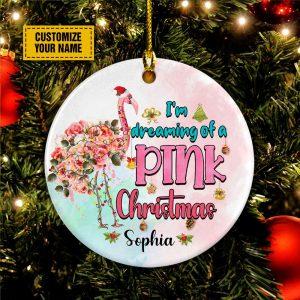 Personalised Christmas Ornament, I’m Dreaming Of A…
