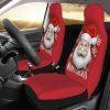 Santa Claus Christmas Car Seat Covers Vehicle Front Seat Covers, Christmas Car Seat Covers
