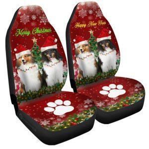 Shetland Sheepdogs Car Seat Covers Custom Animal Car Accessories Christmas Car Seat Covers 3 n78sdm.jpg