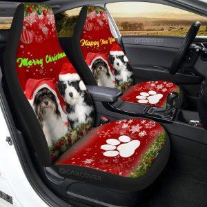 Shih Tzu Christmas Car Seat Covers Custom…