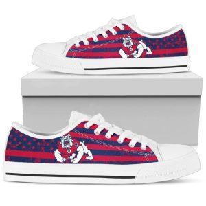 Shop Stylish Fresno State Bulldogs Low Top Shoes Gift For Dog Lover 1 pf5nbq.jpg