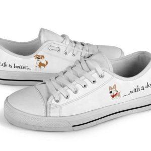 Stylish Dog Low Top Shoes Walk With…