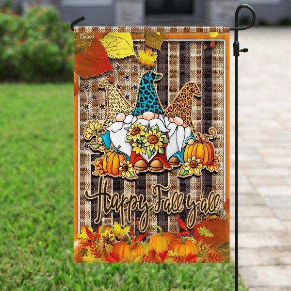 Thanksgiving Gnome Painting Flagwix Happy Fall You – Thanksgiving Flag Outdoor Decoration