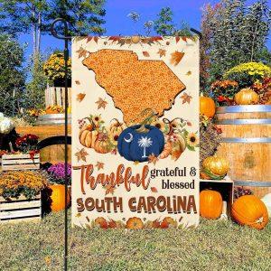 Thanksgiving South Carolina Flag Thankful Grateful And Blessed Pumpkin Fall Flag Thanksgiving Flag Outdoor Decoration 3 qg8bv0.jpg