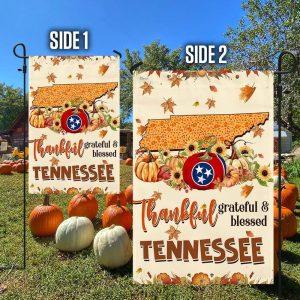 Thanksgiving Tennessee Flag Thankful Grateful And Blessed Halloween Pumpkin Fall Flag Thanksgiving Flag Outdoor Decoration 4 rhexxt.jpg