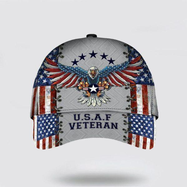 US Air Force Baseball Caps Eagle With Star And Stripes American Flag, Hats For Veterans, Gifts For Military Personnel