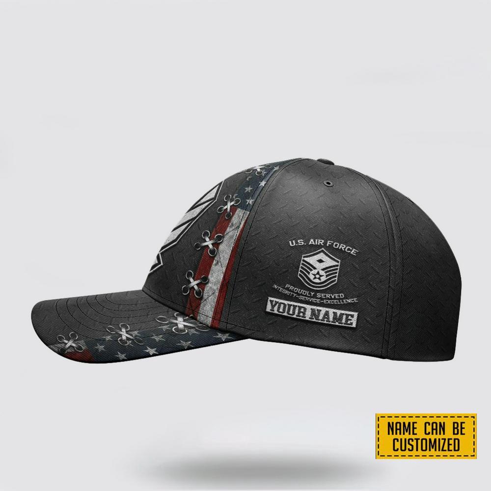 US Air Force Baseball Caps Proudly Served, Custom Air Force Hats, Personalized Name And Rank Veterans, Gifts For Military Personnel US Air Force Baseball Caps Proudly Served, Custom Air Force Hats, Personalized Name And Rank Veterans, Gifts For Military Personnel