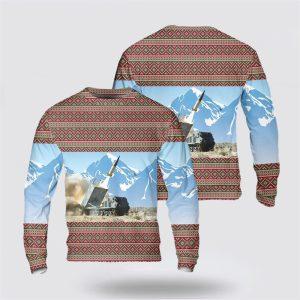 US Army M270 MLRS Christmas Sweater, Christmas Gift For Military Personnel