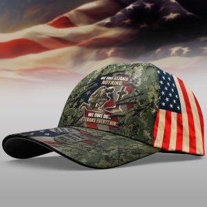 US Army Veteran All Over Print 3D Camo Classic Baseball Cap 2