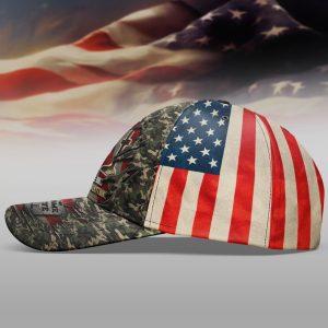 US Army Veteran Tribute To Veterans Baseball Cap 2