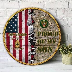 US Army Wood Sign A Proud Member Of A Winning Tradition 2