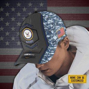 US Navy Baseball Caps Digital Camo Navy Blue Veterans 5