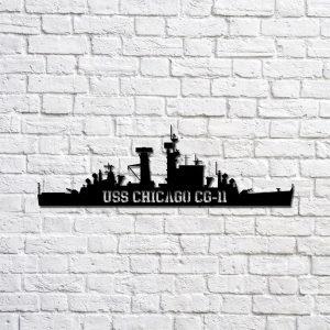 Us Navy Metal Sign, Veteran Signs, USS…