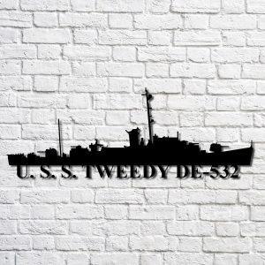 Us Navy Metal Sign Veteran Signs USS Tweedy De532 Navy Ship Metal Art Metal Sign Metal Sign Decor Metal Navy Signs 1 qcsmp5.jpg