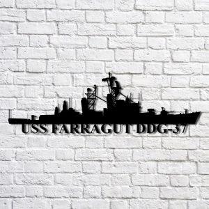 Us Navy Metal Sign Veteran Signs Uss Farragut Ddg37 Navy Ship Metal Art Metal Sign Metal Sign Decor Metal Navy Signs 1 fjnuwl.jpg