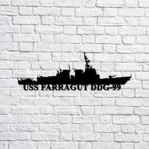 Us Navy Metal Sign Veteran Signs Uss Farragut Ddg99 Navy Ship Metal Sign Metal Sign Metal Sign Decor Metal Navy Signs 1 ixqgtl.jpg