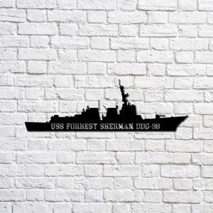 Us Navy Metal Sign Veteran Signs Uss Forrest Sherman Ddg98 Navy Ship Metal Sign Metal Sign Metal Sign Decor Metal Navy Signs 1 kdu2et.jpg