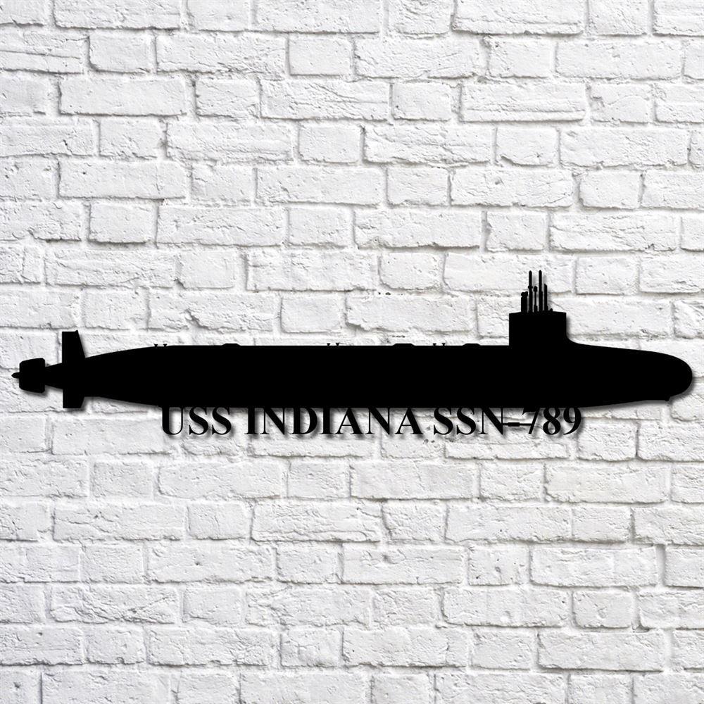 Us Navy Metal Sign, Veteran Signs, Uss Indiana Ssn789 Navy Ship Metal Art, Metal Sign, Metal Sign Decor, Metal Navy Signs Us Navy Metal Sign, Veteran Signs, Uss Indiana Ssn789 Navy Ship Metal Art, Metal Sign, Metal Sign Decor, Metal Navy Signs