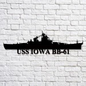 Us Navy Metal Sign, Veteran Signs, Uss…