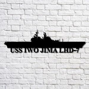 Us Navy Metal Sign, Veteran Signs, Uss…