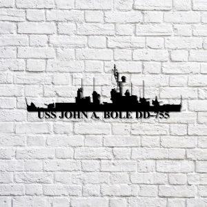 Us Navy Metal Sign, Veteran Signs, Uss…