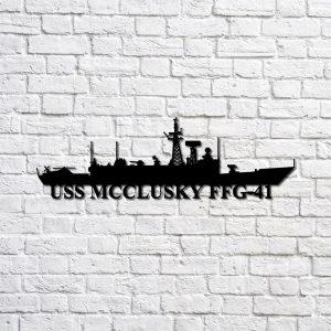 Us Navy Metal Sign Veteran Signs Uss Mcclusky Ffg41 Navy Ship Metal Sign Metal Sign Metal Sign Decor Metal Navy Signs 1 q75pt7.jpg
