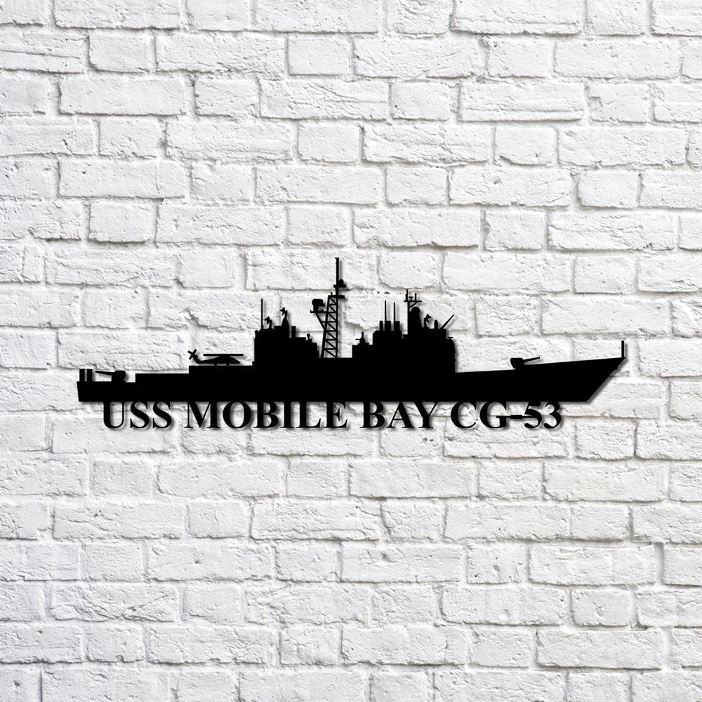 Us Navy Metal Sign, Veteran Signs, Uss Mobile Bay Cg53 Navy Ship Metal Sign, Metal Sign, Metal Sign Decor, Metal Navy Signs Us Navy Metal Sign, Veteran Signs, Uss Mobile Bay Cg53 Navy Ship Metal Sign, Metal Sign, Metal Sign Decor, Metal Navy Signs