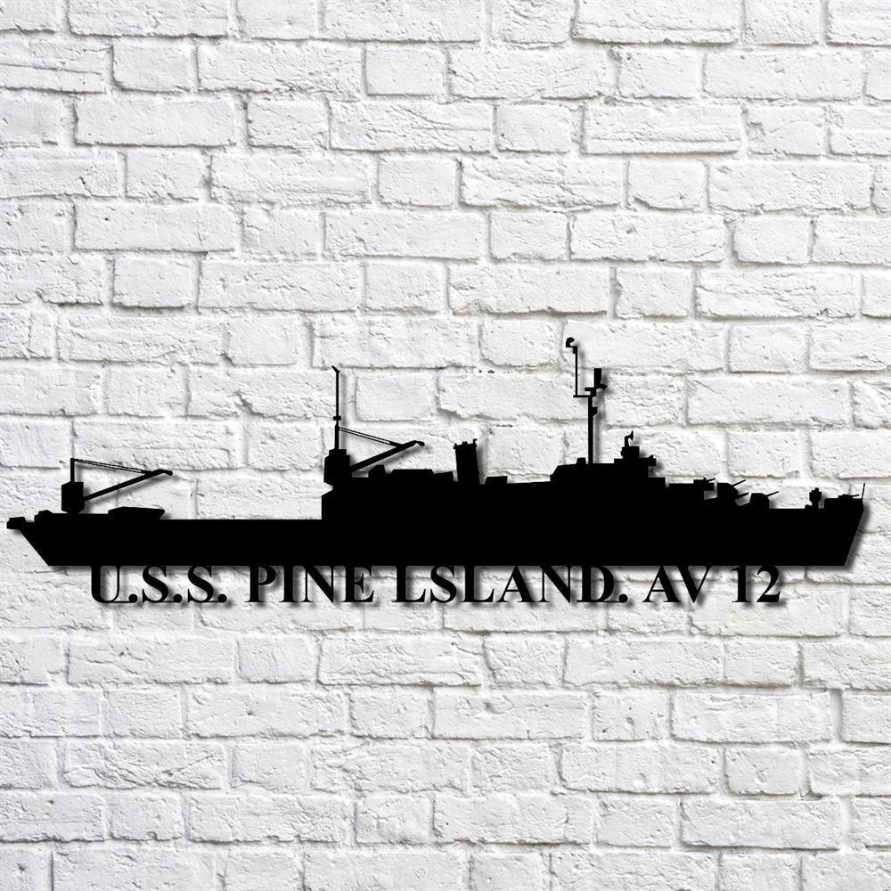Us Navy Metal Sign, Veteran Signs, Uss Pine LslandAv 12 Navy Ship Metal Art, Metal Sign, Metal Sign Decor, Metal Navy Signs Us Navy Metal Sign, Veteran Signs, Uss Pine LslandAv 12 Navy Ship Metal Art, Metal Sign, Metal Sign Decor, Metal Navy Signs