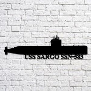 Us Navy Metal Sign Veteran Signs Uss Sargo Ssn 583 V2 Navy Ship Metal Art Metal Sign Metal Sign Decor Metal Navy Signs 1 xpq846.jpg