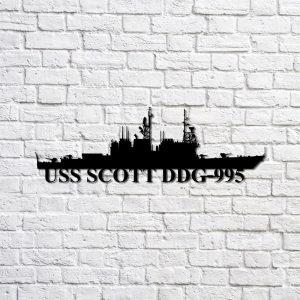 Us Navy Metal Sign Veteran Signs Uss Scott Ddg995 Navy Ship Metal Sign Metal Sign Metal Sign Decor Metal Navy Signs 1 trg2lx.jpg