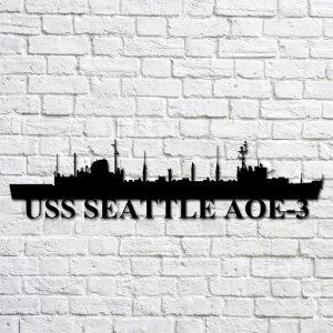 Us Navy Metal Sign Veteran Signs Uss Seattle Aoe3 Navy Ship Metal Art Metal Sign Metal Sign Decor Metal Navy Signs 1 vkbxwo.jpg