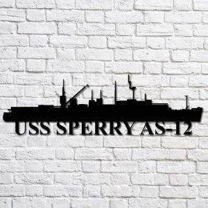 Us Navy Metal Sign Veteran Signs Uss Sperry As12 Navy Ship Metal Art Metal Sign Metal Sign Decor Metal Navy Signs 1 ek6izw.jpg