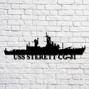 Us Navy Metal Sign Veteran Signs Uss Sterett Cg31 Navy Ship Metal Art Metal Sign Metal Sign Decor Metal Navy Signs 1 qihpwd.jpg