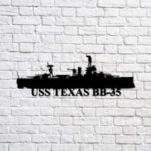 Us Navy Metal Sign Veteran Signs Uss Texas Bb35 Navy Ship Metal Sign Metal Sign Metal Sign Decor Metal Navy Signs 1 bazeko.jpg