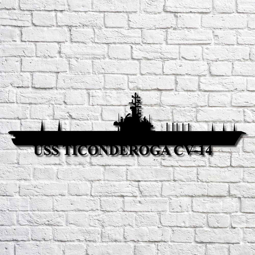 Us Navy Metal Sign, Veteran Signs, Uss Ticonderoga Cv14 V2 Navy Ship Metal Art, Metal Sign, Metal Sign Decor, Metal Navy Signs Us Navy Metal Sign, Veteran Signs, Uss Ticonderoga Cv14 V2 Navy Ship Metal Art, Metal Sign, Metal Sign Decor, Metal Navy Signs