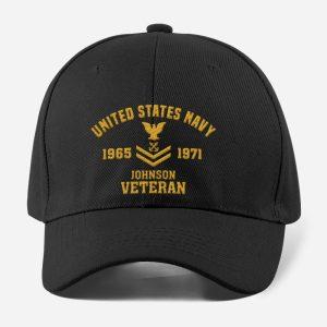 Us Navy Veteran Cap, Customized US Navy…