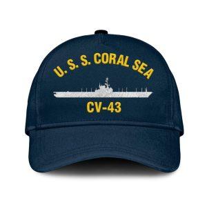 Us Navy Veteran Cap Embroidered Cap Uss Coral Sea Cv 43 Classic Embroidered Baseball Cap 3D Embroidered Hats Mens Navy Cap 1 lpmmoc.jpg
