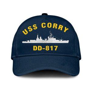 Us Navy Veteran Cap Embroidered Cap Uss Corry Dd 817 Classic Embroidered Cap 3D Embroidered Hats Mens Navy Cap 1 gq1ocu.jpg