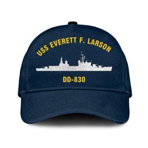 Us Navy Veteran Cap Embroidered Cap Uss Everett F Larson Dd 830 Classic Embroidered Cap 3D Embroidered Hats Mens Navy Cap 1 kq9xbx.jpg