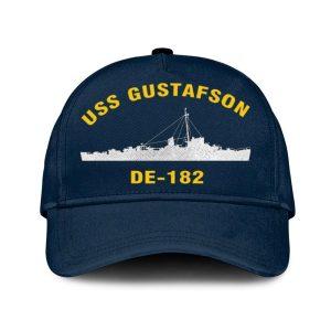 Us Navy Veteran Cap Embroidered Cap Uss Gustafson De 182 Classic Embroidered Cap 3D Embroidered Hats Mens Navy Cap 1 uorqb5.jpg