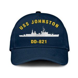 Us Navy Veteran Cap Embroidered Cap Uss Johnston Dd 821 Classic Embroidered Cap 3D Embroidered Hats Mens Navy Cap 1 h8fbre.jpg