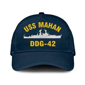 Us Navy Veteran Cap Embroidered Cap Uss Mahan Ddg 42 Classic Embroidered Cap 3D Embroidered Hats Mens Navy Cap 1 lumamz.jpg