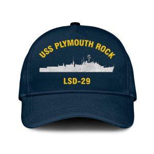 Us Navy Veteran Cap Embroidered Cap Uss Plymouth Rock Lsd 29 Classic Embroidered Cap 3D Embroidered Hats Mens Navy Cap 1 rblg8t.jpg