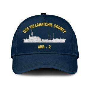Us Navy Veteran Cap Embroidered Cap Uss Tallahatchie County Avb 8211 2 Classic Embroidered Cap 3D Embroidered Hats Mens Navy Cap 1 nceajx.jpg