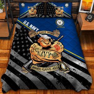 Veteran Bedding Set, Honoring American Flag US…