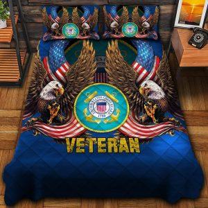 Veteran Bedding Set, US Coast Guard Services…
